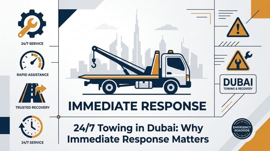 24/7 Towing in Dubai: Why Immediate Response Matters